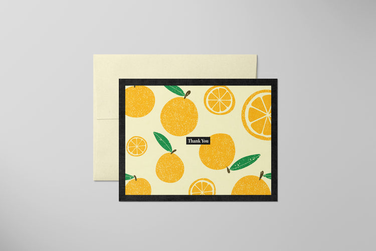 Lemon Thank-You Card